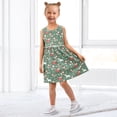 thumbnail image 7 of Girls Dress Dog Christmas Snowflake Sleeveless Dress for Girls Hem A-Line Casual Sundress, 7 of 7