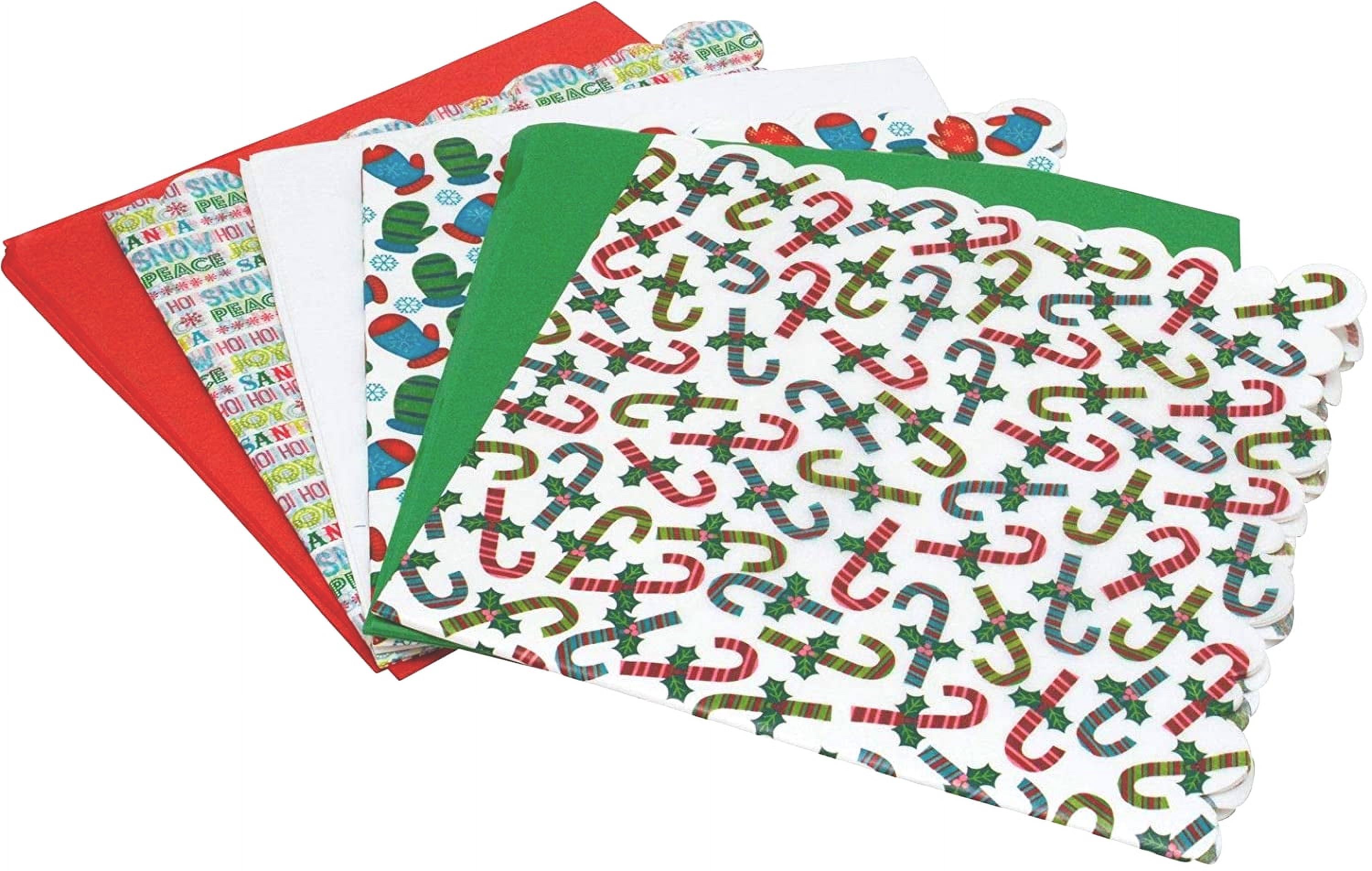 Fifth Ave Kraft Christmas Mystery Tissue Paper - 100 Sheets photo 1