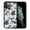 Brindle Brown English Bulldog Funny Playful Postures, variant on WIRESTER Shockproof Soft Rubber Cover Case for Apple iPhone 11 Pro 5.8" 2019, Black White Tuxedo Cat Playful Postures On Pale Aqua Background