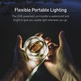 thumbnail image 3 of Waterproof Camping LED Strip Light - Versatile USB Powered String Lights for Camping, Hiking - All Weather, 180 Lumens, Reusable Ties, Carry Bag, 3 of 8