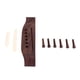 thumbnail image 5 of Piezas de repuesto Sincero para guitarra acústica Clavijas de palisandro Cejuela de hueso, 5 of 10
