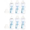 Dr. Browns Polypropylene Natural Flow Wide Neck Bottle - 8 Oz - 6 Count