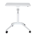 thumbnail image 4 of Unique Furniture 28" Height Adjustable Stand Up Laptop Table in White, 4 of 6