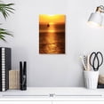 thumbnail image 3 of Elephant Stock Sailboat At Sunset I Wall Art - Vertical Canvas Wall Art - Living Room Wall Decor - Beach Canvas - Brown And Orange Decor By Kathy Mansfield - 8" x 12", 3 of 8