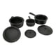 thumbnail image 4 of Juego de cocina para 1/12, utensilios de cocina, accesorios de decoración de cocina, juego de comida para accesorios, regalos para Negro CUTICAT  Casa de muñecas Juguetes de cocina, 4 of 7