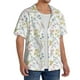 thumbnail image 2 of Fotbe Floral Camisa Estampada de Manga Corta para Hombre, Casual de Verano, Estilo Playero, Sin Arrugas-Medium, 2 of 5