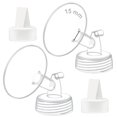 thumbnail image 1 of Accesorios para extractores de leche: brida Maymom de 15 mm con válvula de pico de pato, 1 of 9
