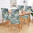 thumbnail image 2 of Yayeee 2 Pack Dining Chair Covers Stretch Parson Chairs Slipcovers Seat Protector, Watercolor Hydrangeas Pattern, 2 of 6