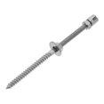 thumbnail image 1 of MOVTOTOP Wire Trellis Screw Climbing Plants Wire Rope Clamp Outdoor Stainless Steel Vine Anchor Screw Wall Wire Trellis Screw for Garden Climbing Plants (for 2mm Wire Rope, Wire Rope Not Incluced), 1 of 7