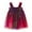 Wine, variant on Girls Dresses Toddler Sleeveless Star Moon Tie Dye Tulle Holiday Party Dress Up Dress Dance Party Princess Dresses Sweet Girl Casual Fashion Sundress ,Size 2-3 Years , Blue
