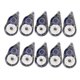 thumbnail image 1 of 10Pcs 8mx5mm White Out Correction Tape Quick Dry Refillable Total 80m for Writing Card Making Scrapbooking Taking Note Transparent style, 1 of 4