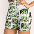 thumbnail image 5 of Jamaica Flag Texture Word Women's skirt Summer Clothes 2024 Kpop Style Trouser Skirt With Pocket Jamaica Flag Texture, 5 of 7