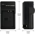 thumbnail image 3 of LP-E10 Charger for EOS 1100D, EOS 1200D, EOS Kiss X50, EOS Rebel T3 and More with Foldable Plug, 3 of 4