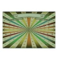 thumbnail image 3 of Vintage Rainbow Cutting Board, Carnival Advertisement Themed Colorful Lines and Stars Grunge Background, Decorative Tempered Glass Cutting and Serving Board, Small Size, Multicolor, by Ambesonne, 3 of 5