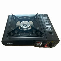 1 set x Burner Propane Camping Stove-Black