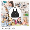 thumbnail image 3 of DouZhe Lunch Bags for Women and Men, Viking Occult Moon Symbols Prints Reusable Portable Insulated Cooler Waterproof Lunch Tote Bag for Travel Work Picnic, 3 of 7