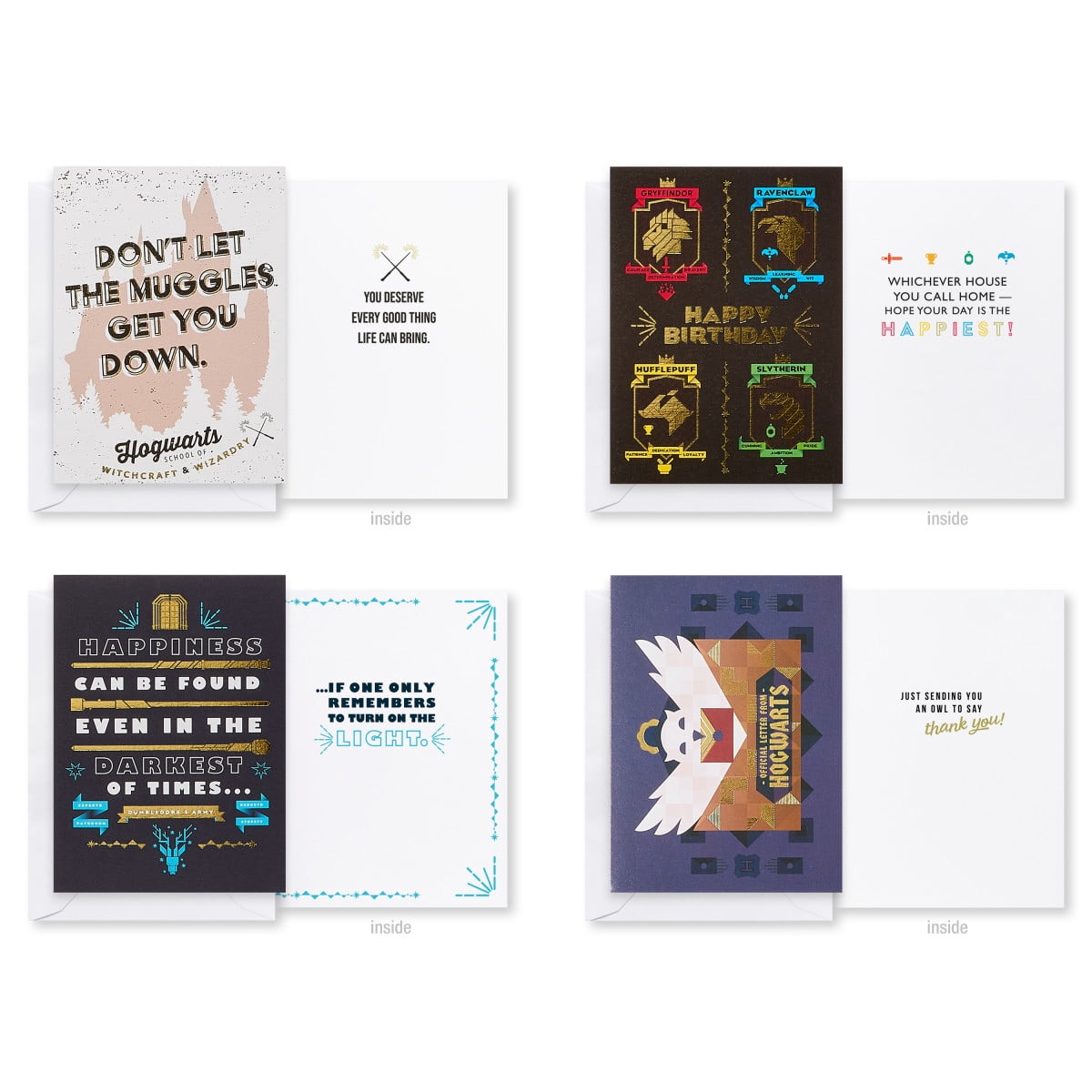 American Greetings Deluxe Harry Potter Card Bundle with Envelopes, Birthday and All-Occasion (32-Count)