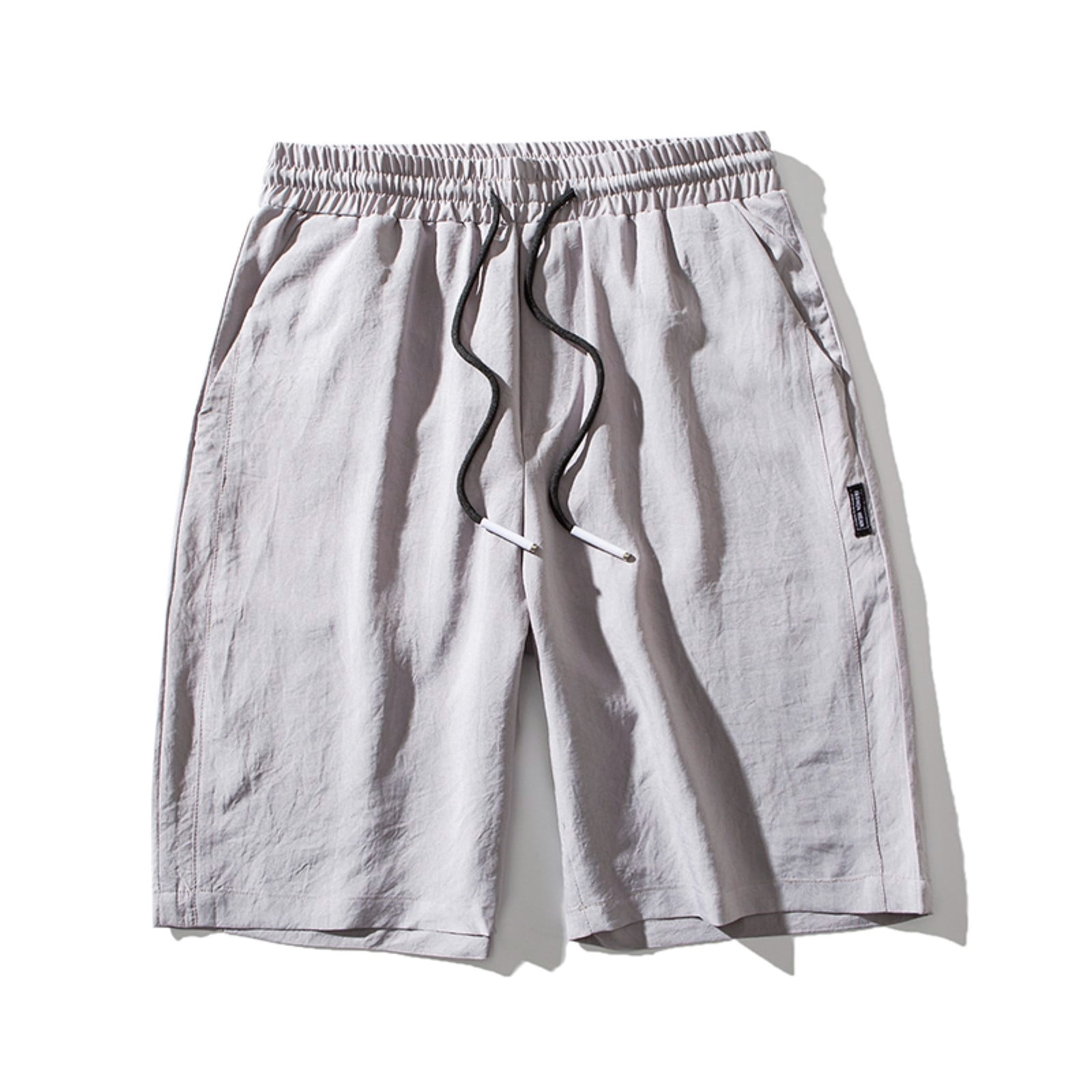 Workout Shorts with Zipper Pockets 