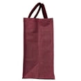 thumbnail image 4 of Jucobee Lot de 4 Sacs Fourre-Tout Juco Rouge Profond – Grands Sacs en Toile de Jute Réutilisables avec Poignées Robustes, Parfaits pour Courses, Mariages, Cadeaux & Bricolage – 13 Pouces x 16 Pouces x 7 Pouces, 4 of 8