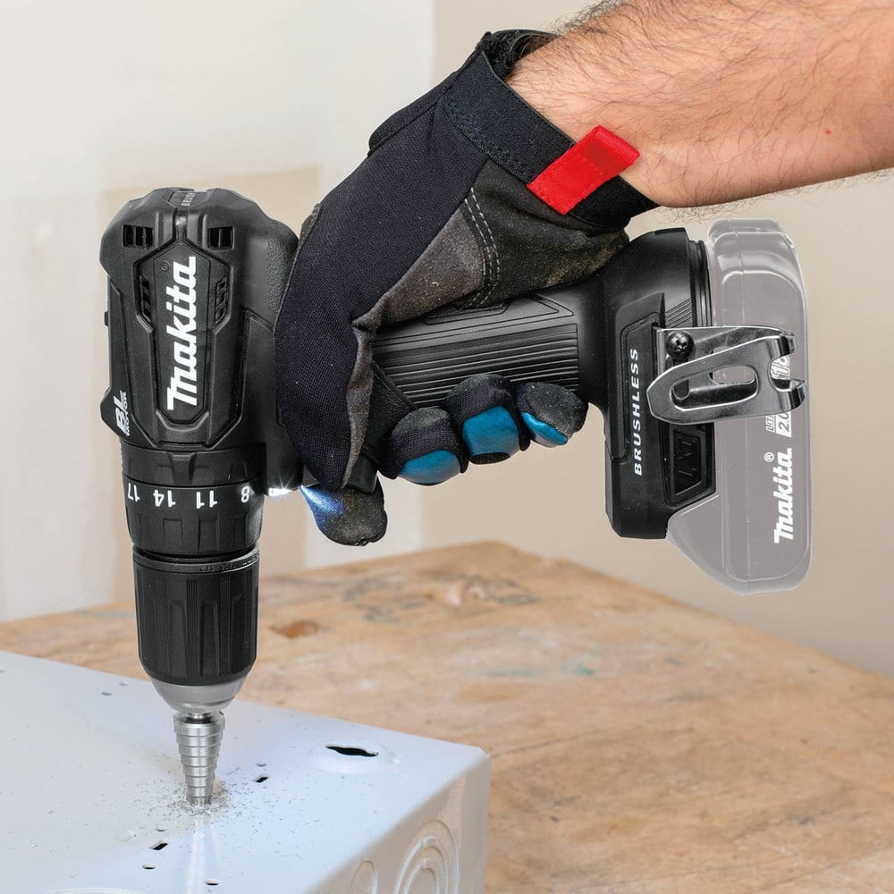 Makita LXT Cordless 1/2"" Hammer Driver-Drill Tool Only Lithium-Ion Brushless 18 — Heavy-Duty Construction, Professional Use
