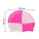 thumbnail image 2 of Gorro de baño de silicona, 1 paquete, duradero, cómodo, para adultos, elastomérico, para mujeres, hombres, cabello corto, estilo de cabello largo 1, 2 of 6