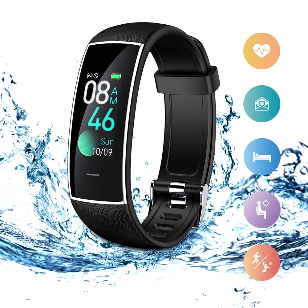 Jumper Fitness Tracker, Activity Health Tracker Waterproof Watch Wristband with Heart Rate Sleep Pedometer Step Calorie Counter for Android and iPhone - Walmart.com