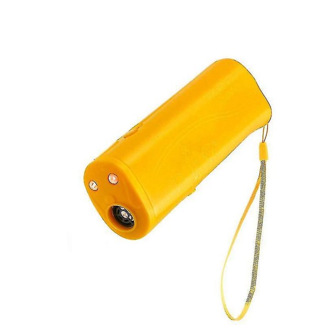 Repelente de perros para mascotas Dispositivo de entrenamiento antiladridos Stop Bark Trainer amarillo oso de fresa Electrónica