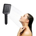 thumbnail image 5 of Shower Head with Handheld High Pressure 3 Spray Modes for Body Coverage Upgrade Bathroom Fixture Rainy Massage Easy Clean Durable Metal Construction Modern Shower System, 5 of 5