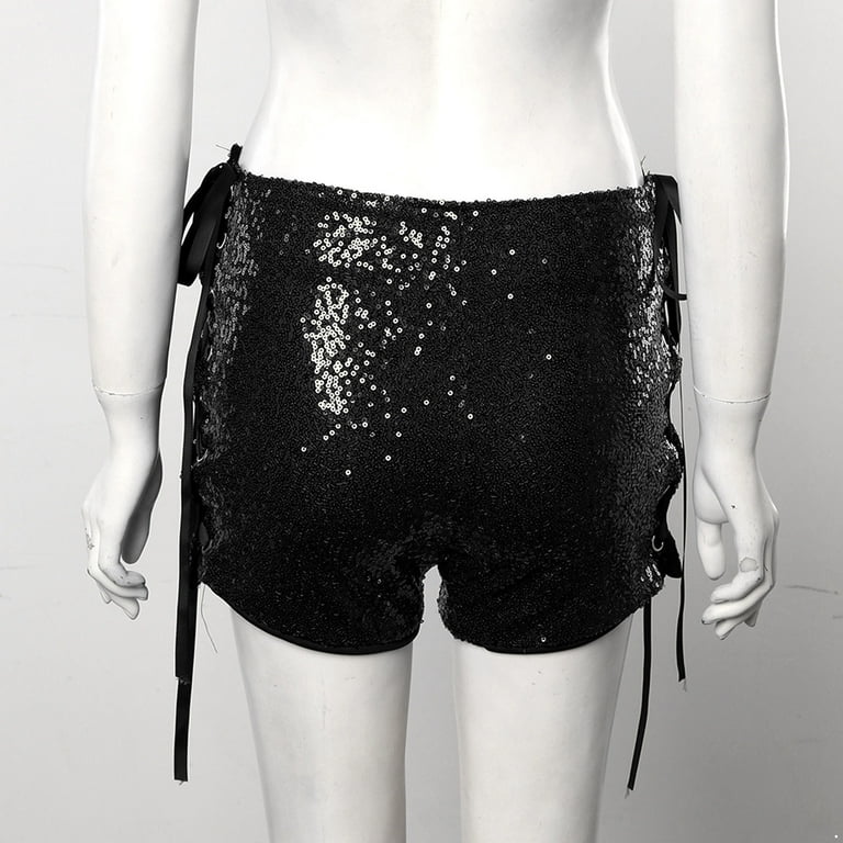 Sequin dance shop shorts uk