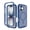 Blue, variant on Dteck Magnetic Case for iPhone 17, Compatible with MagSafe, Translucent Back with Front Frame Rugged Shockproof Protective Cover,Blue