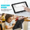 thumbnail image 6 of XYX Case for Samsung Galaxy Tab A9+ 11.0 inch (SM-X210/SM-X215/SM-X216), Dual Layer Slim Heavy Shockproof Rugged Protective Cover Case with Kickstand (Black), 6 of 7