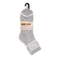 thumbnail image 3 of MUK LUKS Women's Dream Step Quarter Crew Socks, 4-Pack, OSFM, 3 of 5