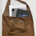 thumbnail image 2 of Bolsa de hombro tejidos huecos coreanos de punto para mujer de playa de verano JShteea Para Estrenar, 2 of 9
