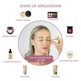 thumbnail image 5 of Juego de esponja de maquillaje para licuadora de belleza, esponjas de maquillaje para licuadora de base con estuche para huevos, impecable para crema, polvo y líquido, 5 of 5