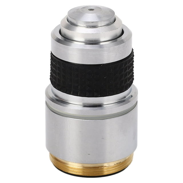 Lente objetiva, objetivo de microscopio 100X RMS Piezas de microscopio X Objetivo de microscopio Grado profesional
