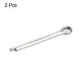 thumbnail image 3 of Unique Bargains Split Cotter Pin, Fixation à Clip en Acier Inoxydable 316 4x35mm, Argent 2Pack, 3 of 5