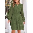 thumbnail image 2 of Minivestido PRETTYGARDEN 2025, manga larga, cuello en V, para mujer, 2 of 9