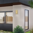 thumbnail image 4 of Livex Lighting - Bond - 1 Light Medium Outdoor ADA Wall Sconce In Urban Style-10, 4 of 9