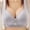 Gray, variant on Azrian DealsWomen's Bra Soild Wire Free Underwear One-Piece Bra Everyday Back Buckle Underwear