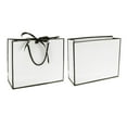 thumbnail image 5 of Unique Bargains 4 Pcs Gift Bags Solid Color Design Gift Packaging Black White, 5 of 5