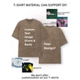 thumbnail image 6 of Sundazz Oversized T Shirts for Women Cotton Vintage Acid Wash Tees Baggy Shirts Trendy Casual Tops, 6 of 8