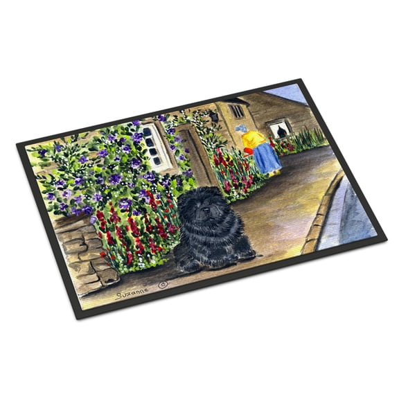 Carolines Treasures SS8117MAT Chow Chow Doormat 18x27 27"L x 18"W multicolor