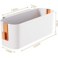 thumbnail image 5 of Bedside Storage Hanging Basket,Multifunction Hanging Storage Box,Hanging Bed Organizer,Bed Hanging Pockets Bedside Organizer, 5 of 5