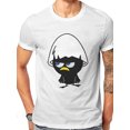 thumbnail image 1 of T Shirt Men's Calimero Anime Iconic Italian Anime 's Angry Face & Calimero Logo Print, 1 of 5