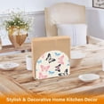 thumbnail image 5 of Pink Black Blue Butterflies Napkin Holder for Table Clear Napkin Stand Paper Holder Acrylic Organizer Dispenser Napkins for Dinner Kitchen Restaurant Room, 5 of 8