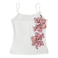 thumbnail image 4 of Tank Tops for Women Black Spaghetti Strap Silver Sequin Club Camisoles, 4 of 4