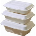 thumbnail image 4 of Golden Hub - Eco-Friendly Sugarcane Container Case Pack - Sustainable and Versatile Food Storage Solution (9x6x3 200pc), 4 of 4