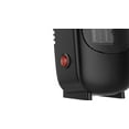 thumbnail image 3 of Mainstays Personal Electric Ceramic Heater 400W for Inside, Portable Electric Heater for Home, PTC Ceramic for Fast Safe Energy Efficiency, Black, 3 of 12