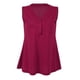 thumbnail image 2 of Camisa Sin Mangas Sin Mangas Del de Las Mujeres Tank Mangas con Cuello en V Camisa Ocasional Más Tamaño Rose 3XL Macarena top sin mangas para mujer, 2 of 8