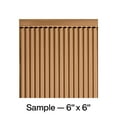 thumbnail image 1 of FASÄDE Rib Decorative Vinyl Backsplash Panel in Polished Copper (6X6 Inch Sample), 1 of 5